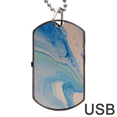 Pacific Dog Tag Usb Flash (two Sides) by WILLBIRDWELL