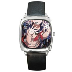 19 Square Metal Watch by miuni