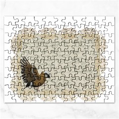 Tag Bird Rectangular Jigsaw Puzzl by vintage2030