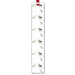 White Deer Pattern Large Book Marks by snowwhitegirl