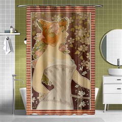 Vintage 1370065 1920 Shower Curtain 48  X 72  (small)  by vintage2030