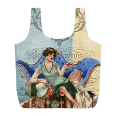 Vintage 1254696 1920 Full Print Recycle Bag (l) by vintage2030
