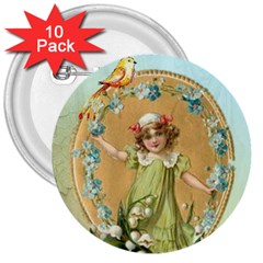 Vintage 1225895 1280 3  Buttons (10 Pack)  by vintage2030