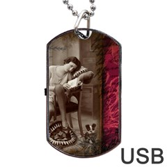Vintage 1217079 1920 Dog Tag Usb Flash (one Side) by vintage2030