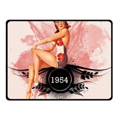 Retro 1112778 1920 Fleece Blanket (small) by vintage2030