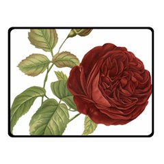Rose 1077964 1280 Double Sided Fleece Blanket (small)  by vintage2030