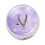 Cute Little Pegasus With Butterflies 4-Port USB Hub (Two Sides) Front