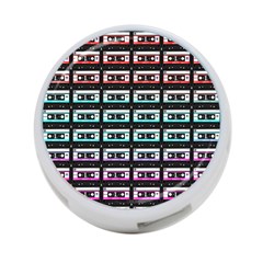 Three Color Ombre Cassette 4-port Usb Hub (two Sides) by snowwhitegirl