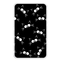 Cute Black Cat Pattern Memory Card Reader (rectangular) by Valentinaart