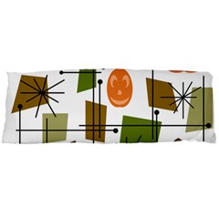 Halloween Mid Century Modern Body Pillow Case Dakimakura (two Sides) by KayCordingly