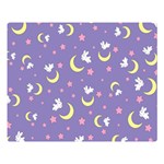 Rabbit of the Moon Double Sided Flano Blanket (Large) 80 x60  Blanket Front