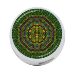 Butterfly Flower Jungle And Full Of Leaves Everywhere 4-port Usb Hub (one Side) by pepitasart