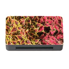 Plant Leaves Foliage Pattern Memory Card Reader With Cf by Celenk