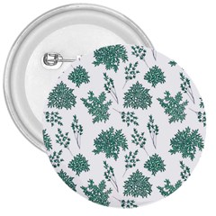 Flower Pattern Pattern Design 3  Buttons by Celenk