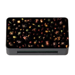 Fireworks Christmas Night Dark Memory Card Reader With Cf by Simbadda