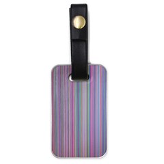 Broken Tv Screen Luggage Tags (one Side)  by dressshop