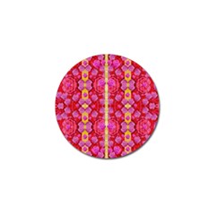 Roses And Butterflies On Ribbons As A Gift Of Love Golf Ball Marker (4 Pack) by pepitasart