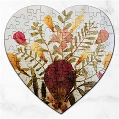 Holy Land Flowers 5 Jigsaw Puzzle (heart) by DeneWestUK