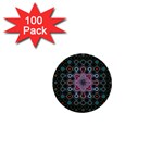 Digital Art Background Colors 1  Mini Buttons (100 pack)  Front