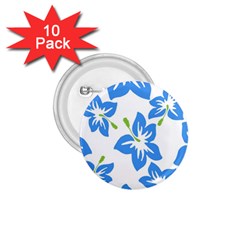 Hibiscus Wallpaper Flowers Floral 1 75  Buttons (10 Pack) by Sapixe