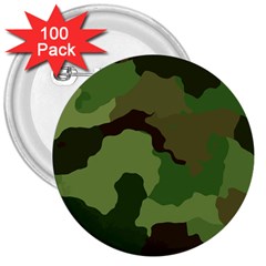 Seamless Pattern Texture Background 3  Buttons (100 Pack)  by Sapixe