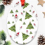 Christmas Oval Ornament (Two Sides) Front