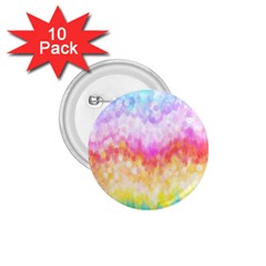 Rainbow Pontilism Background 1 75  Buttons (10 Pack) by Sapixe