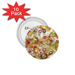Background Christmas Star Advent 1.75  Buttons (10 pack) Front