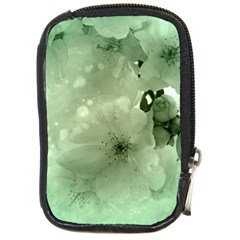 Wonderful Flowers In Soft Colors Compact Camera Leather Case by FantasyWorld7
