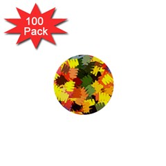 Mural Murals Graffiti Texture 1  Mini Buttons (100 Pack)  by Sapixe