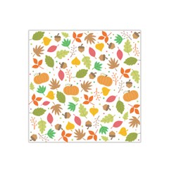 Thanksgiving Pattern Satin Bandana Scarf by Valentinaart