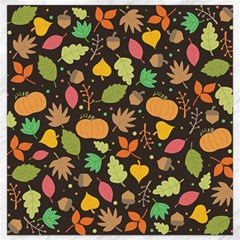 Thanksgiving Pattern Canvas 16  X 16  by Valentinaart