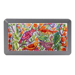 Art Flower Pattern Background Memory Card Reader (mini) by Sapixe
