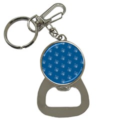 Quebec French Royal Fleur De Lys Elegant Pattern Blue Blue Quebec Fleur De Lys Pattern Blue Bottle Opener Key Chains by Quebec
