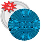 Technology Board Trace Digital 3  Buttons (100 pack)  Front
