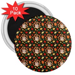 Model Wallpaper Wallpapers Texture 3  Magnets (10 Pack)  by Wegoenart