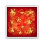 Background Christmas Decoration Memory Card Reader (Square) Front