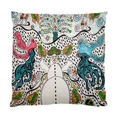 Happysnowman Standard Cushion Case (one Side) by chellerayartisans