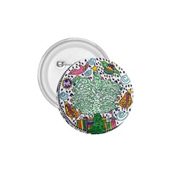 Snowglobe 1 75  Buttons by chellerayartisans