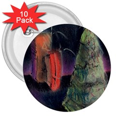 Tree&presents 3  Buttons (10 Pack)  by chellerayartisans