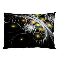 Fractal Bulbs Fantasy Curve Pillow Case by Wegoenart