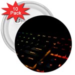 Keyboard Led Technology 3  Buttons (10 pack)  Front