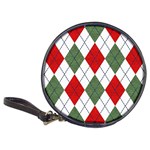 Red Green White Argyle Navy Classic 20-CD Wallets Front