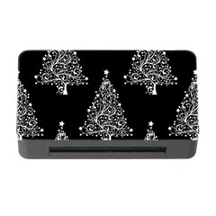 Christmas Tree Modern Background Memory Card Reader With Cf by Wegoenart