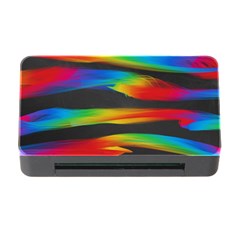 Abstarct Pattern Colorful Background Memory Card Reader With Cf by Wegoenart