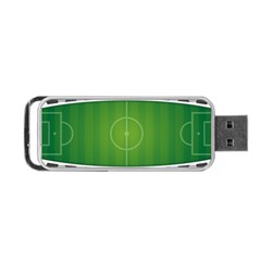 Background Sports Soccer Football Portable Usb Flash (two Sides) by Wegoenart