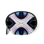 Patterns Fractal Background Digital Accessory Pouch (Small) Back