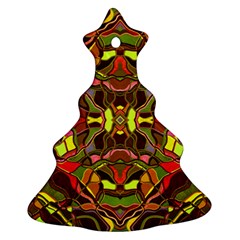 Abstract #8   I   Autumn 6000 Ornament (christmas Tree)  by KesaliSkyeArt