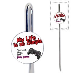 My Life Is Simple Book Mark by Ergi2000