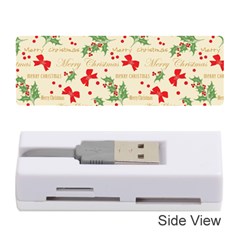 Christmas Paper Scrapbooking Memory Card Reader (stick) by Pakrebo